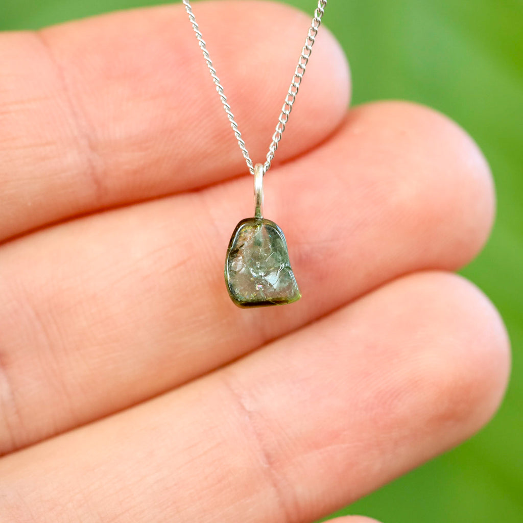 Groene Toermalijn Hanger