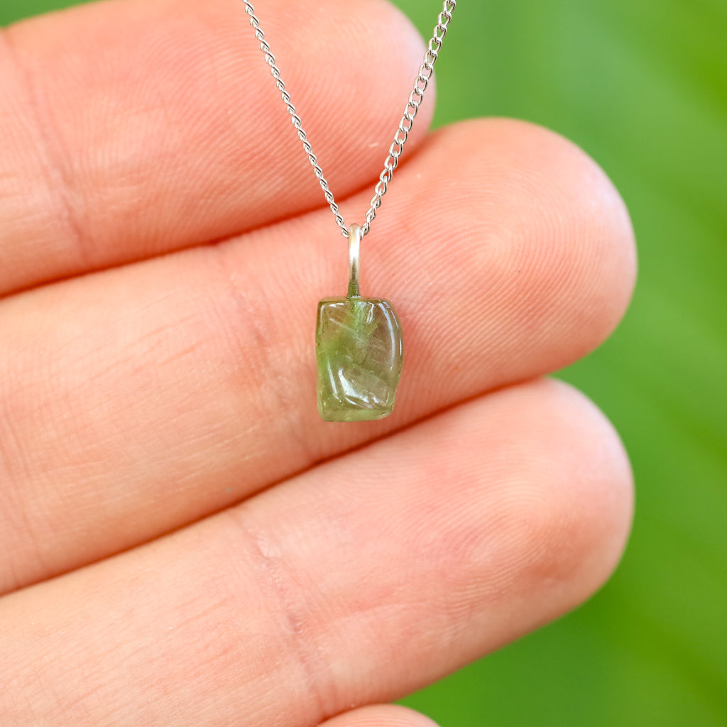 Groene Toermalijn Hanger