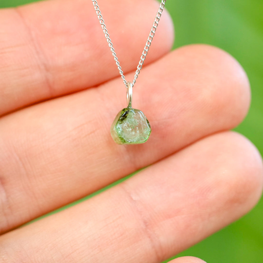 Groene Toermalijn Hanger