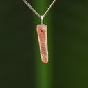 Ruwe rhodochrosiet hanger