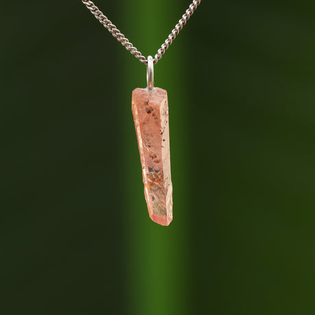 Ruwe rhodochrosiet hanger