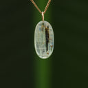 Kyaniet, groen met blauw