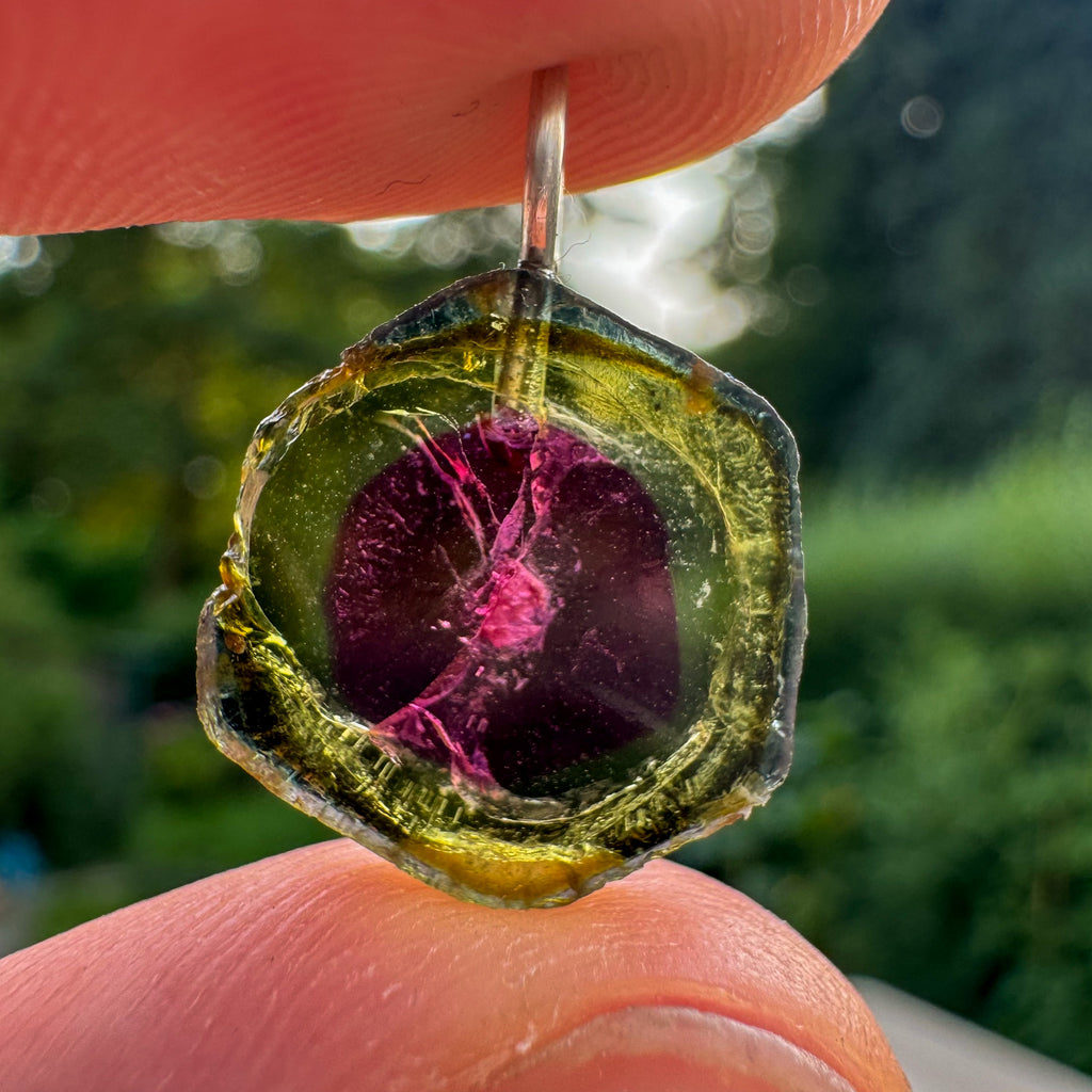 Watermeloen Toermalijn - Brazilië
