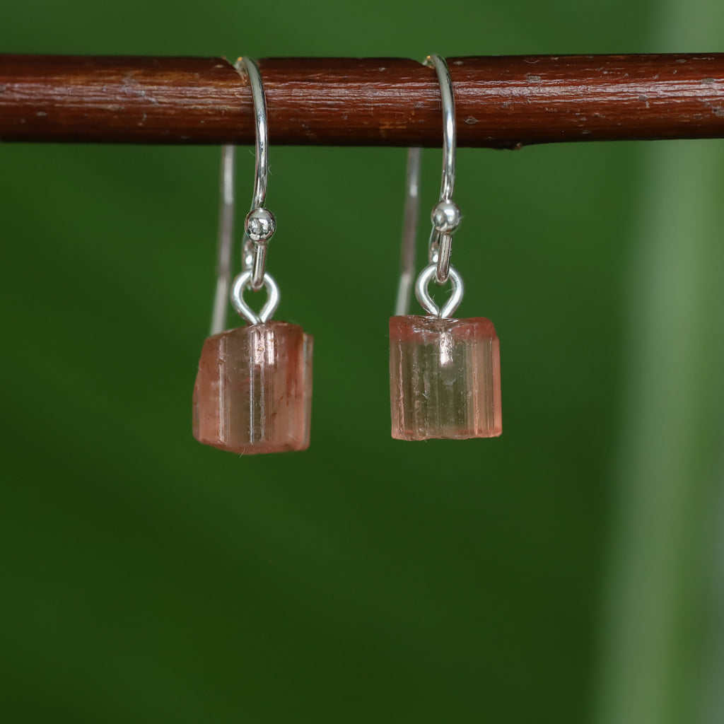 Ruwe Groene Toermalijn Hanger