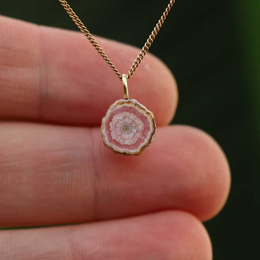 Rhodochrosiet stalactiet - Argentinië