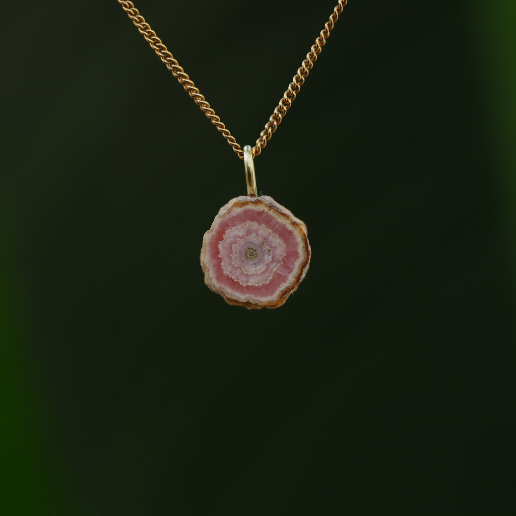 Rhodochrosiet stalactiet - Argentinië