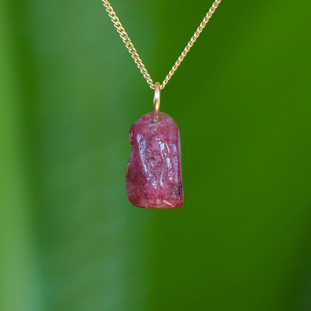 Roze Toermalijn Hanger