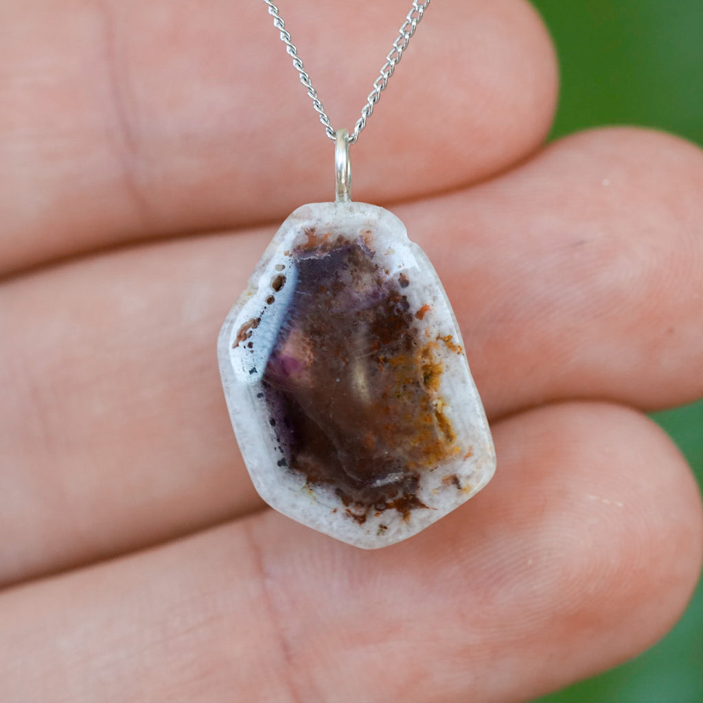 Ster Amethist Hanger