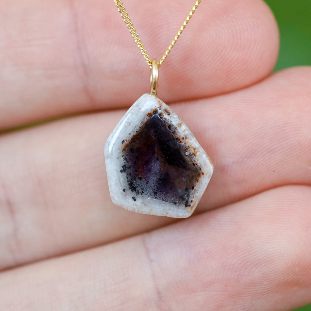 Ster Amethist Hanger