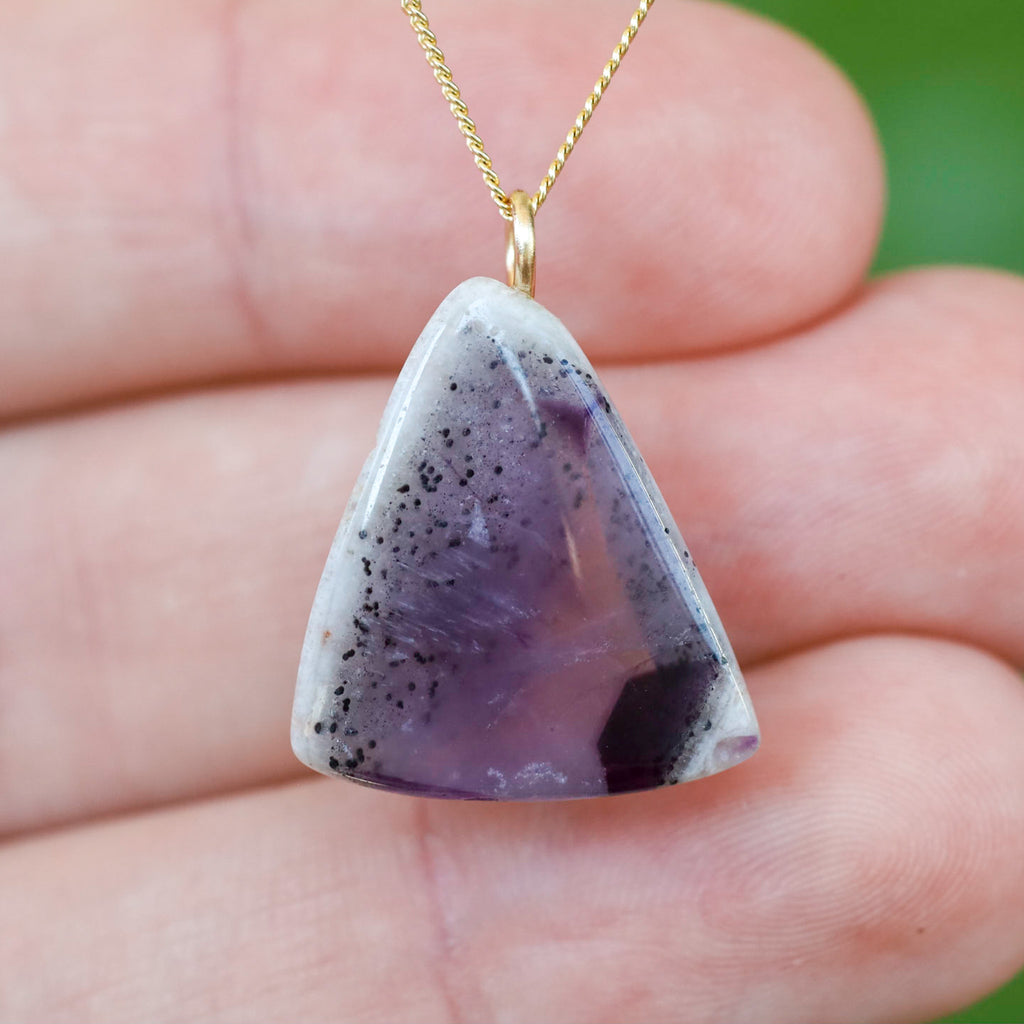 Ster Amethist Hanger