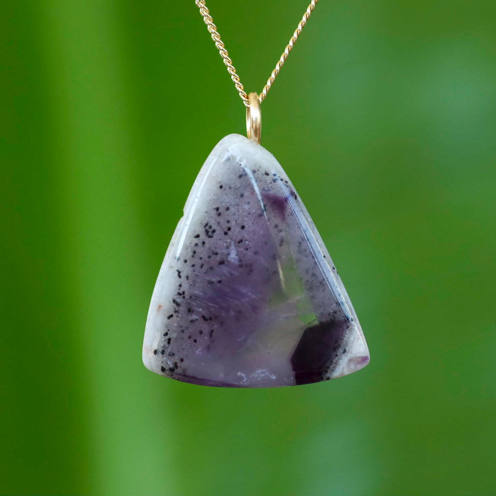 Ster Amethist Hanger