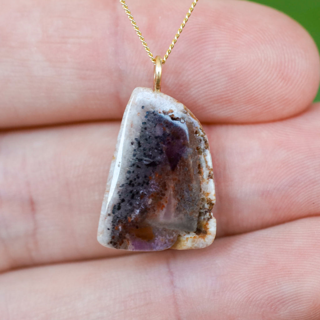 Ster Amethist Hanger