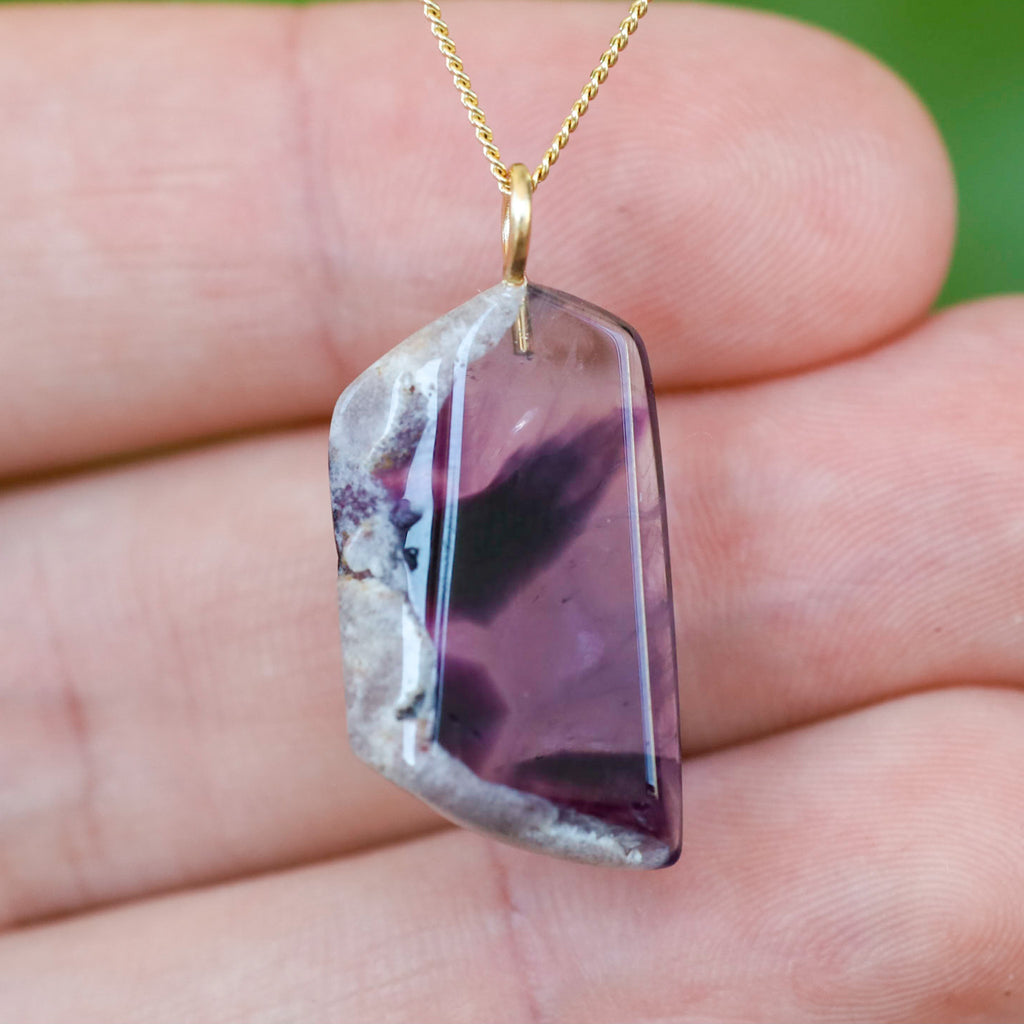 Ster Amethist Hanger