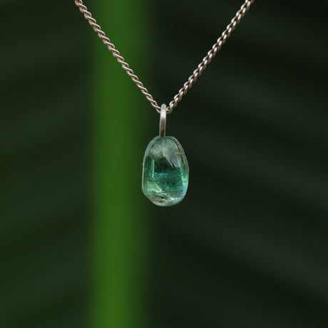 Blauw- groene Toermalijn - Brazilië