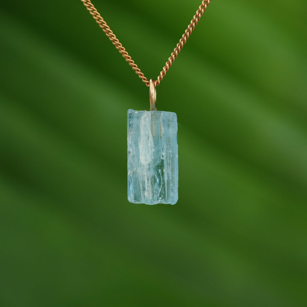 Ruwe Aquamarijn - Siberië