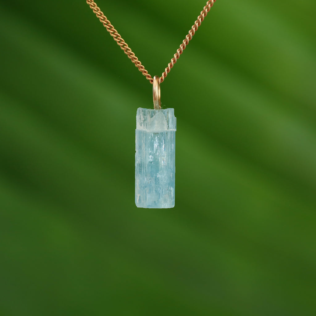 Ruwe Aquamarijn - Siberië