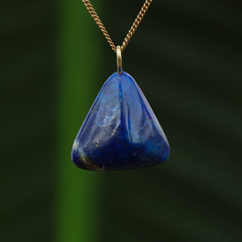 Lapis lazuli hanger