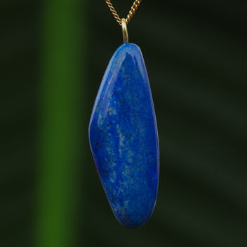 Lapis lazuli hanger