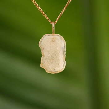 Kwarts geode hanger