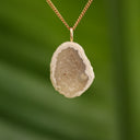 Kwarts geode hanger