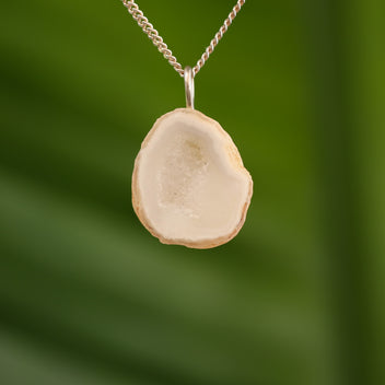 Kwarts geode hanger