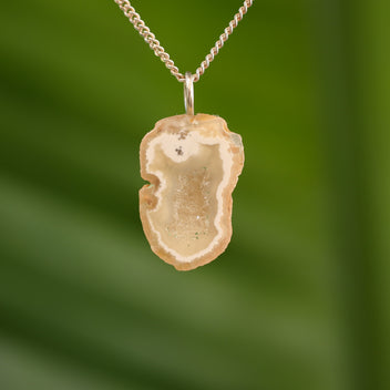 Kwarts geode hanger