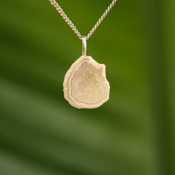 Kwarts geode hanger