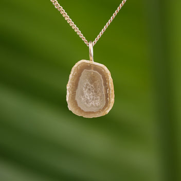 Kwarts geode hanger