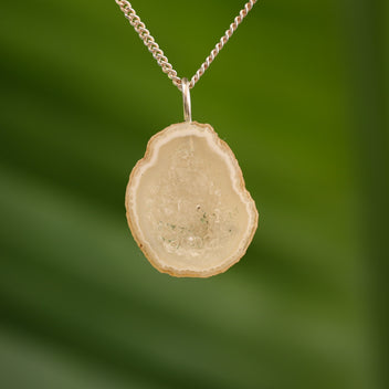 Kwarts geode hanger