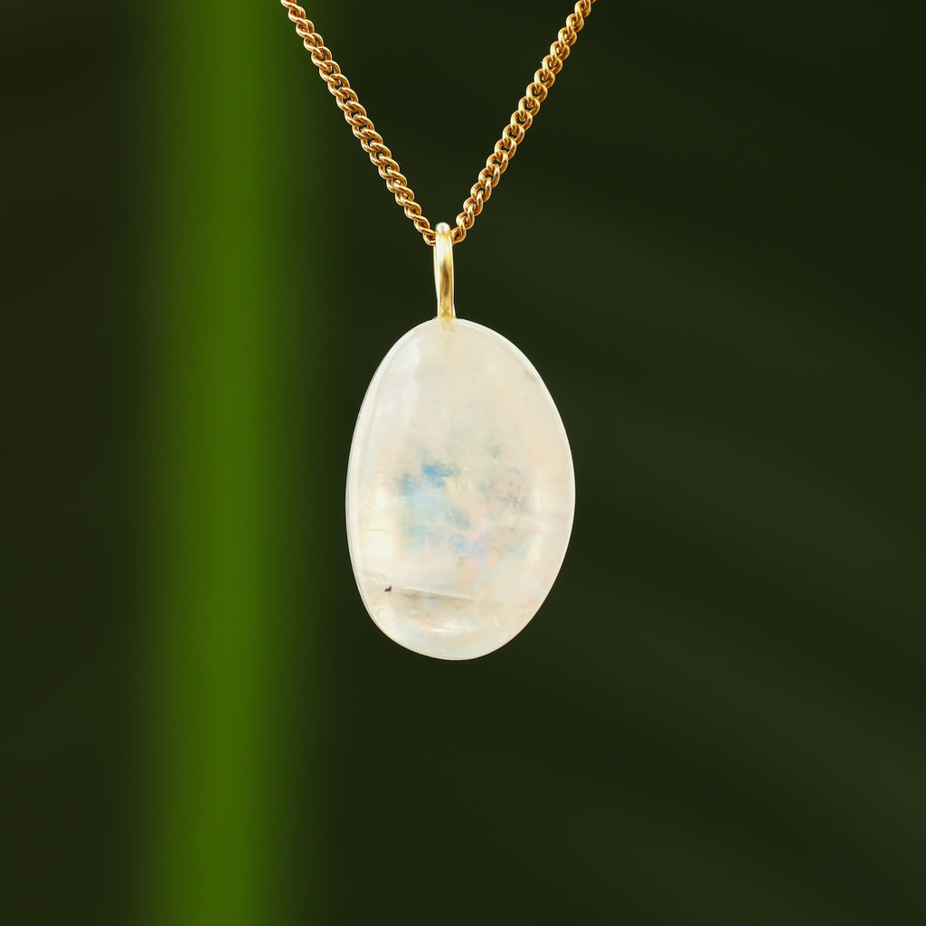 Moonstone Necklace - Handmade Jewelry – Monos edelstenen sieraden