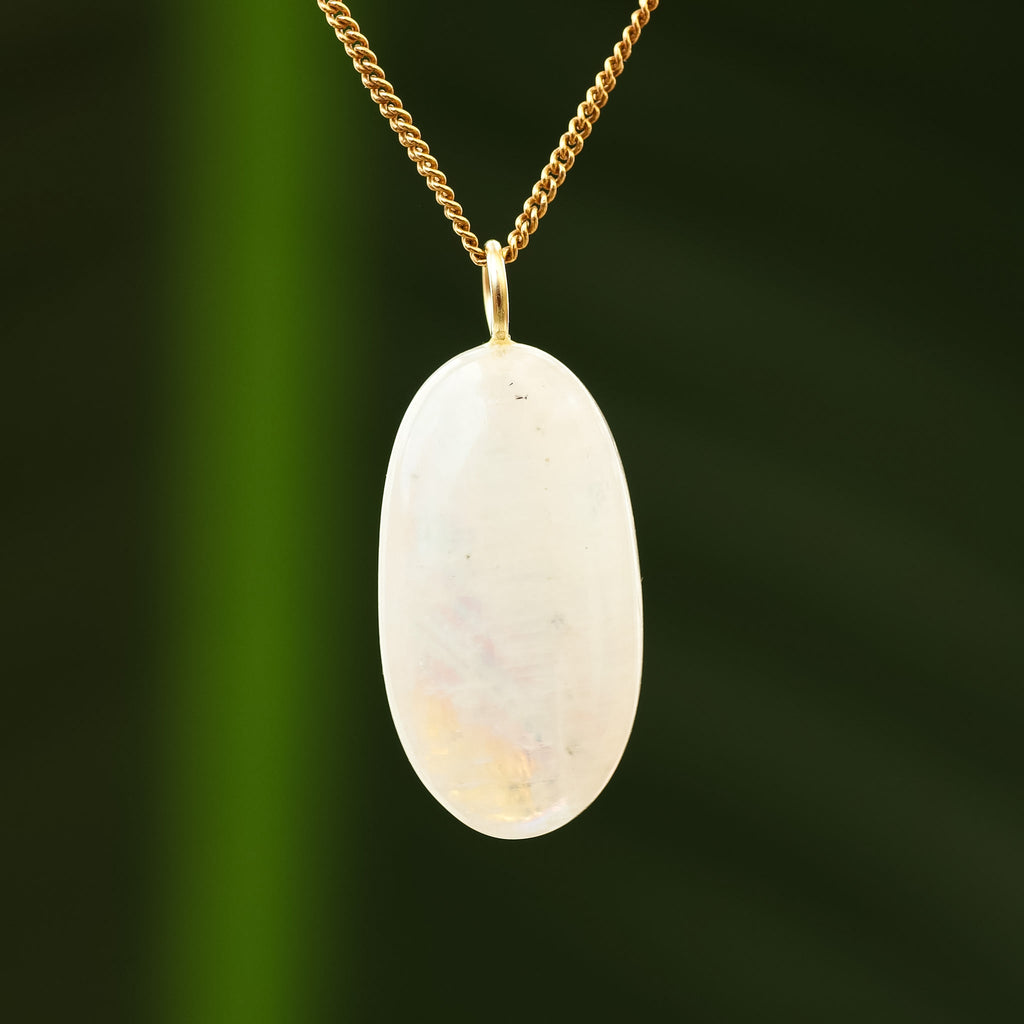 Moonstone Necklace - Handmade Jewelry – Monos edelstenen sieraden