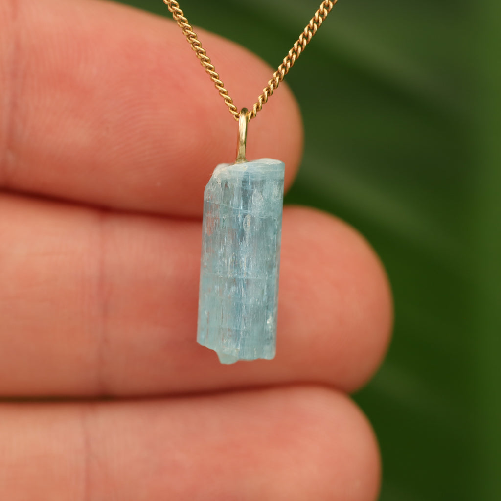 Ruwe Aquamarijn - Siberië