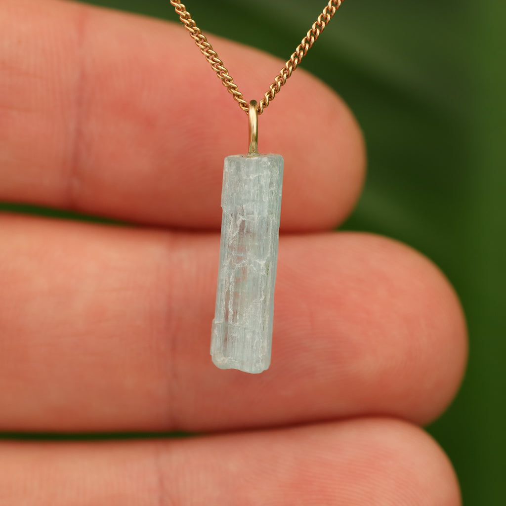 Ruwe Aquamarijn - Siberië