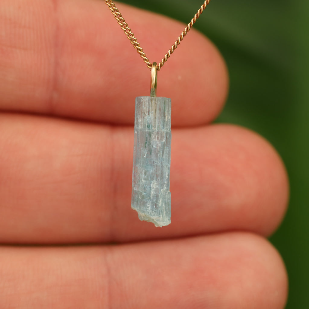 Ruwe Aquamarijn - Siberië