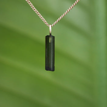 Ruwe groene Toermalijn