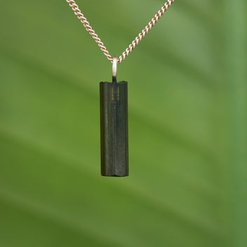 Ruwe groene Toermalijn