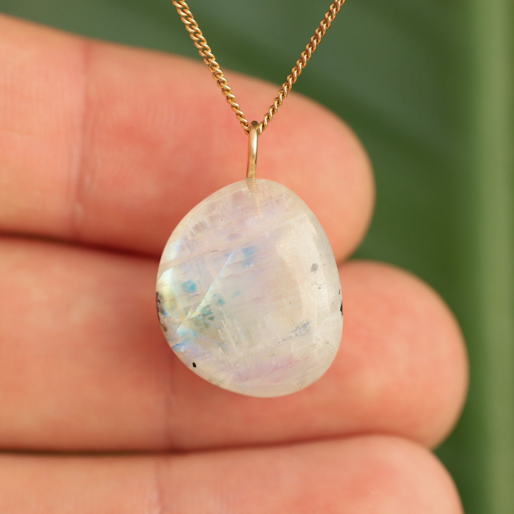 Regenboog Maansteen - India