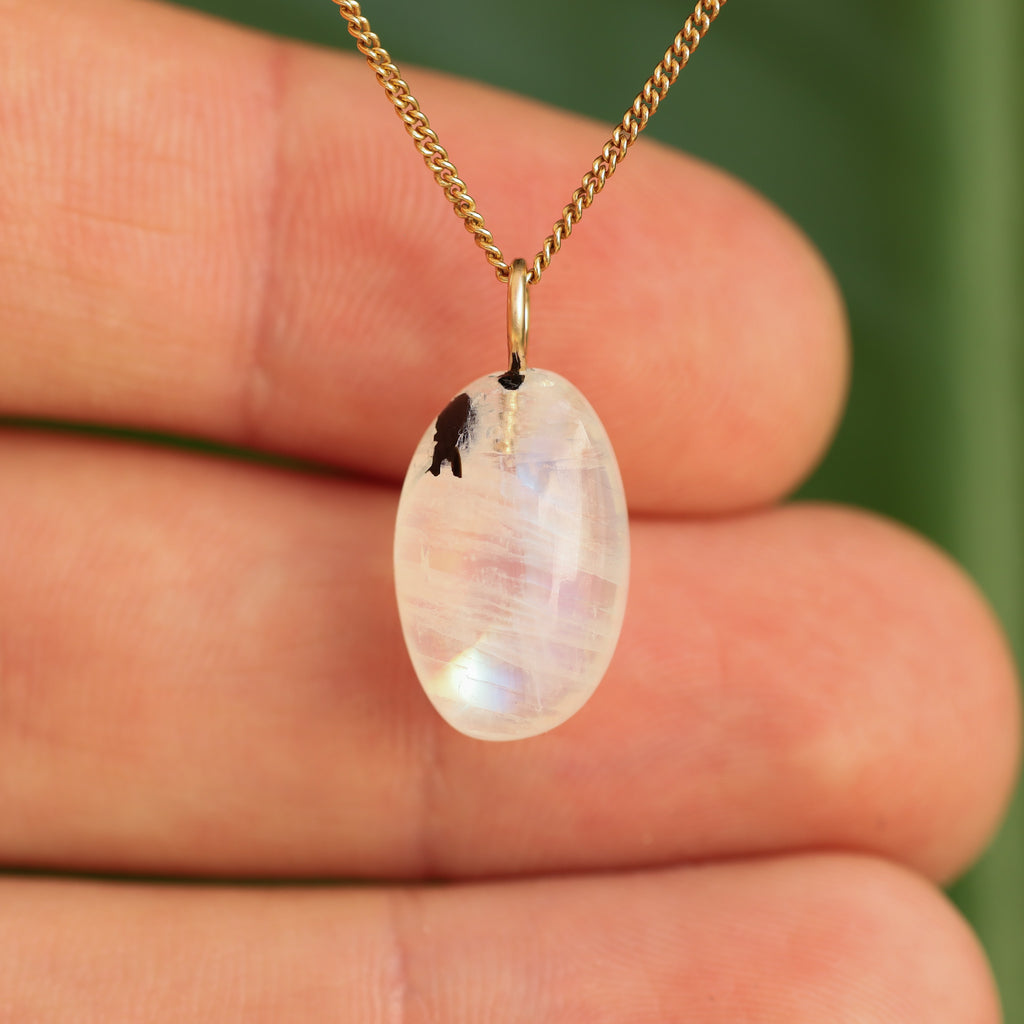 Regenboog Maansteen - India