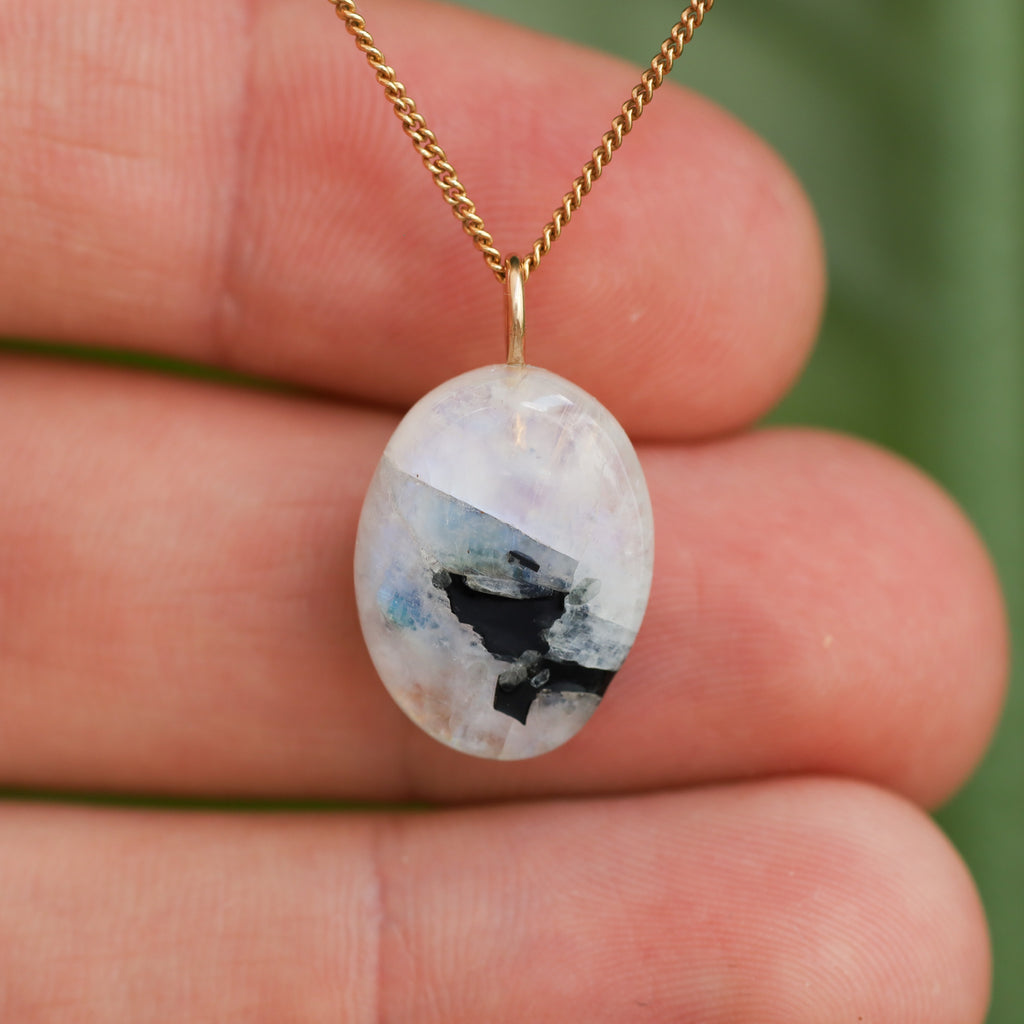 Regenboog Maansteen - India