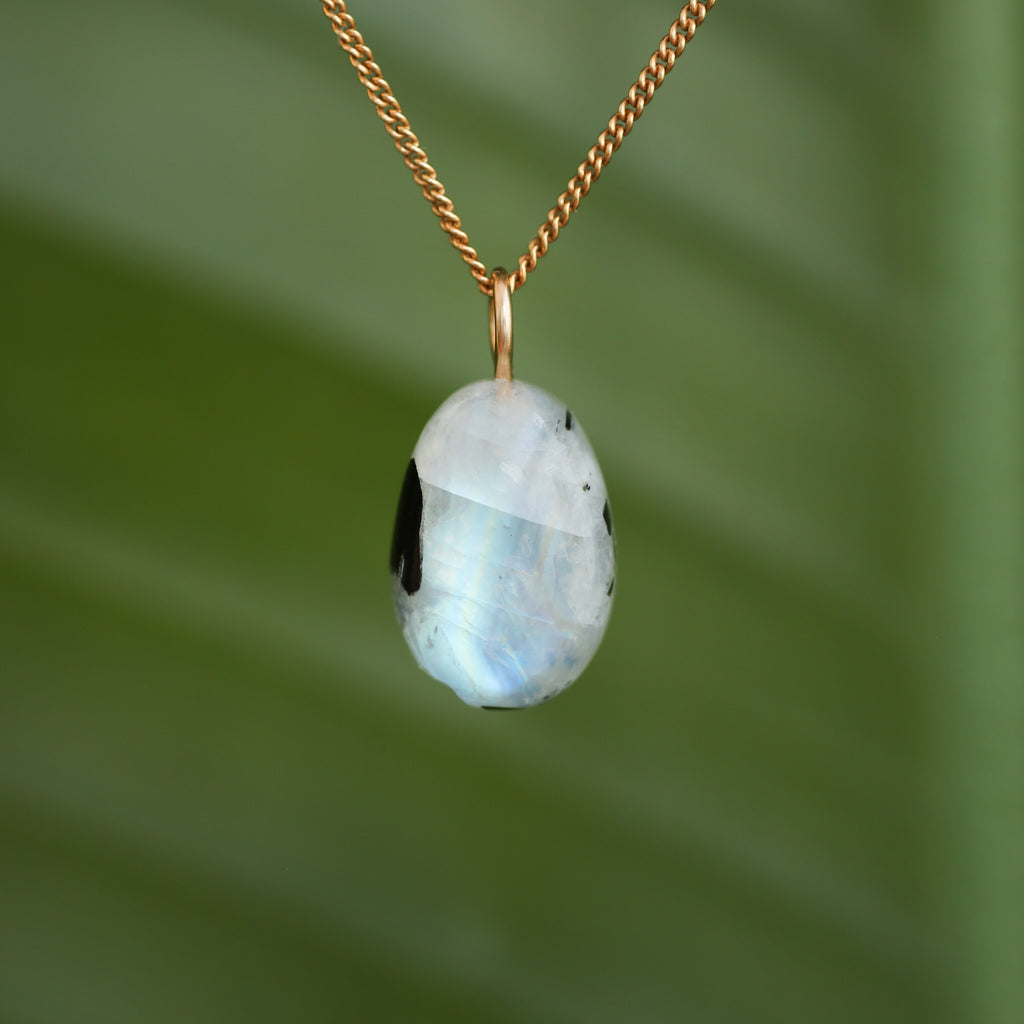 Regenboog Maansteen - India