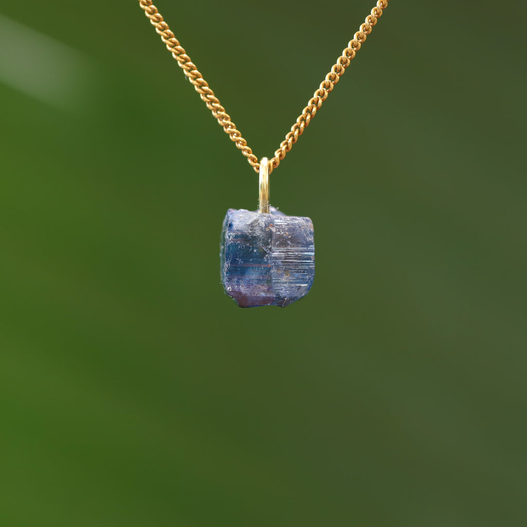 Ruwe blauwe Saffier - Sri lanka