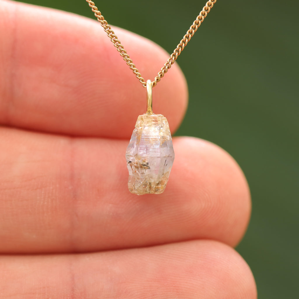 Ruwe blauwe Saffier - Sri lanka