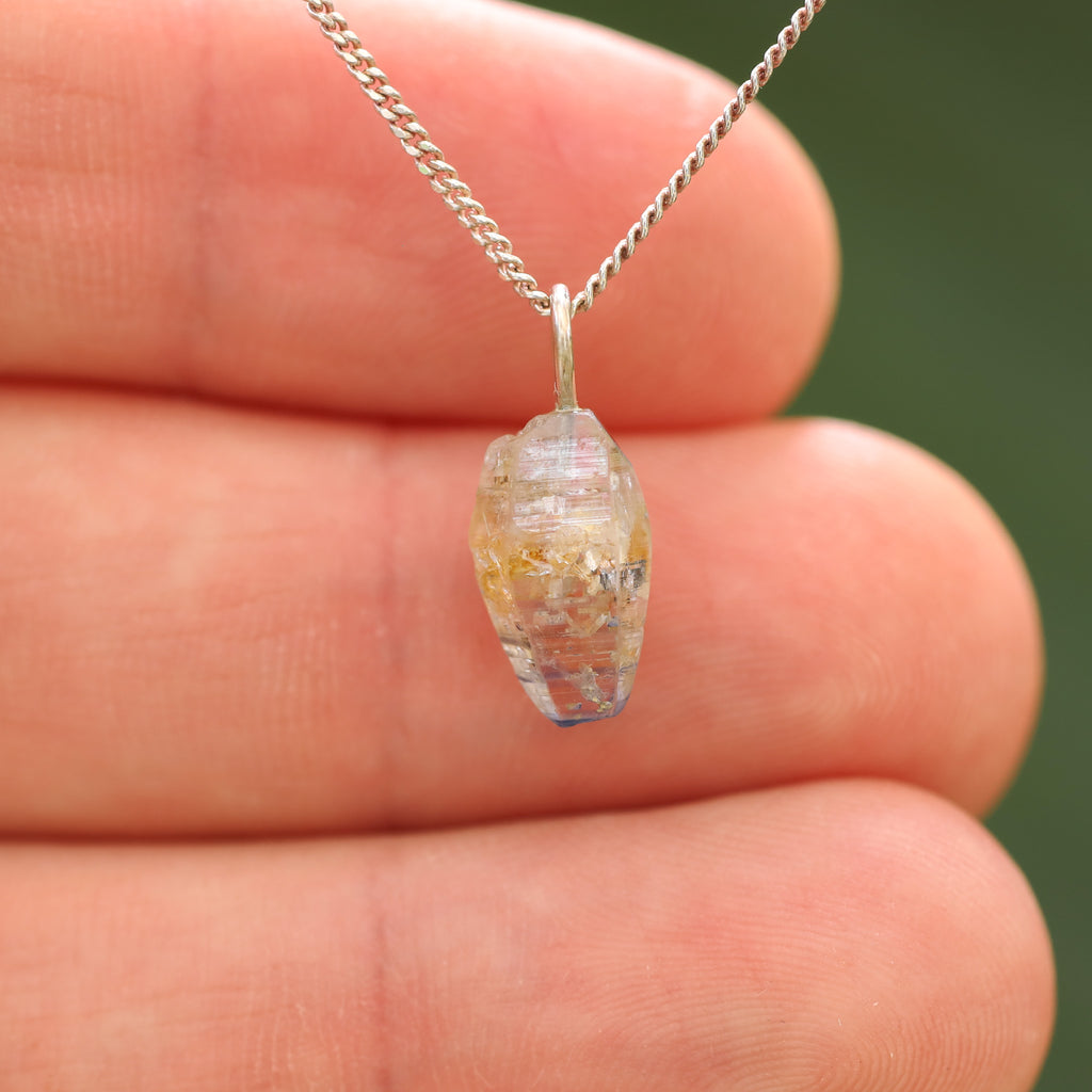 Ruwe blauwe Saffier - Sri lanka