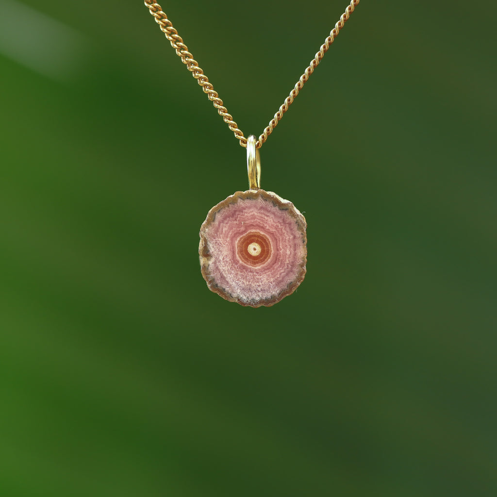 Rhodochrosiet stalactiet - Argentinië