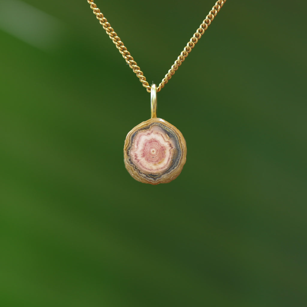 Rhodochrosiet stalactiet - Argentinië