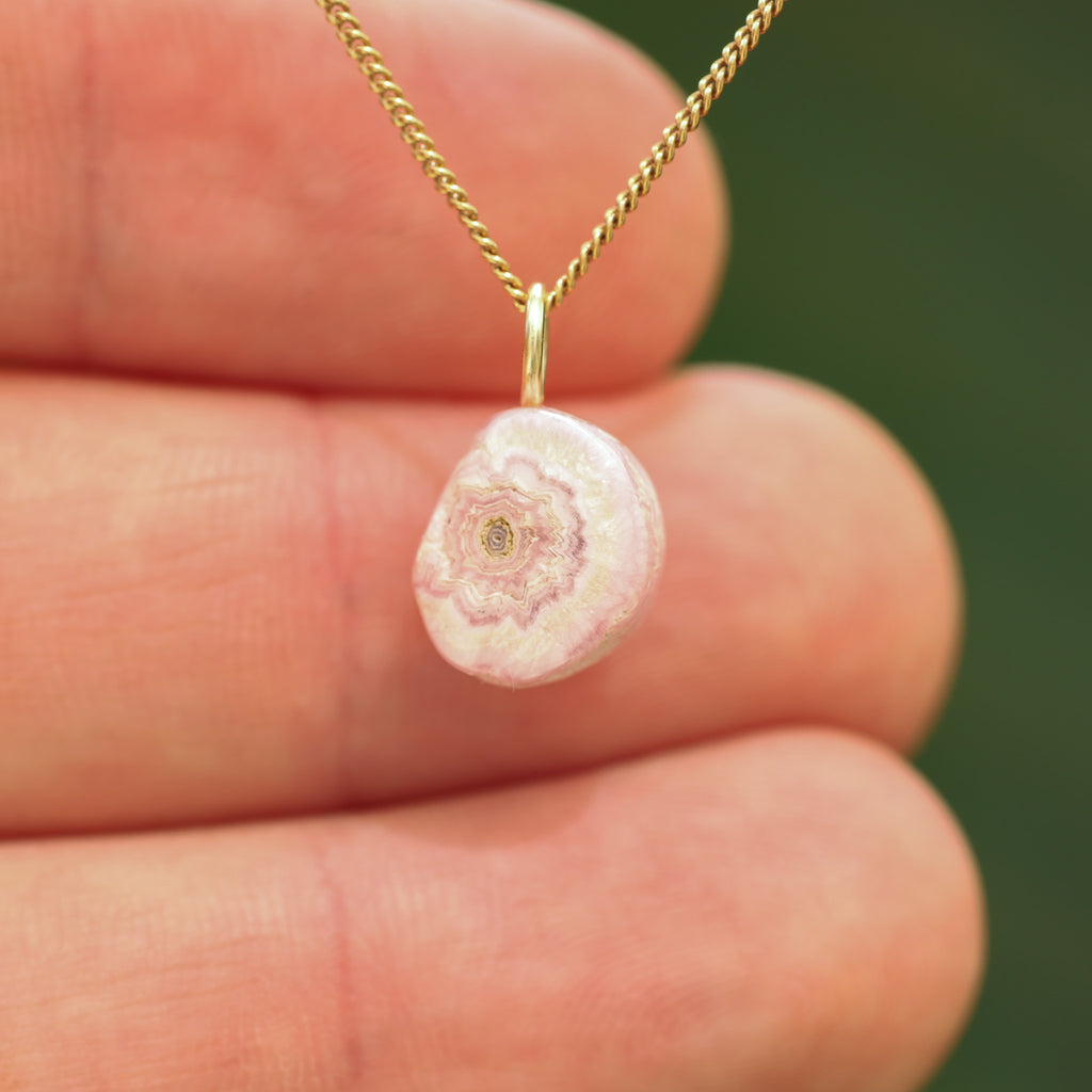 Rhodochrosiet stalactiet - Argentinië