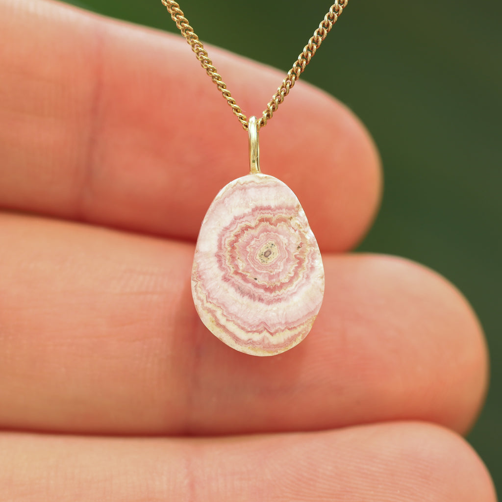 Rhodochrosiet stalactiet - Argentinië