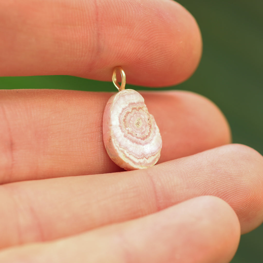 Rhodochrosiet stalactiet - Argentinië