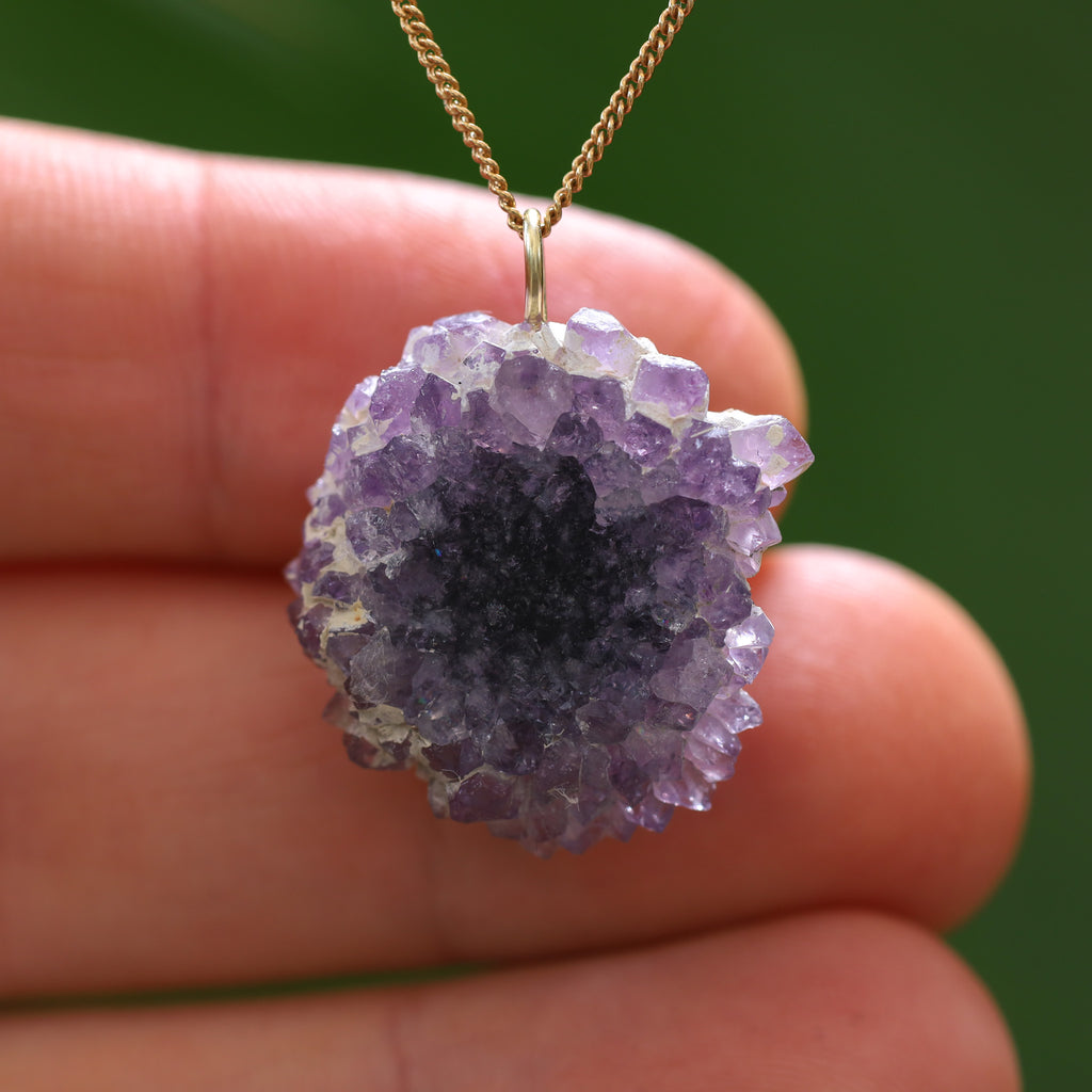 Amethist stalactiet - Uruguay