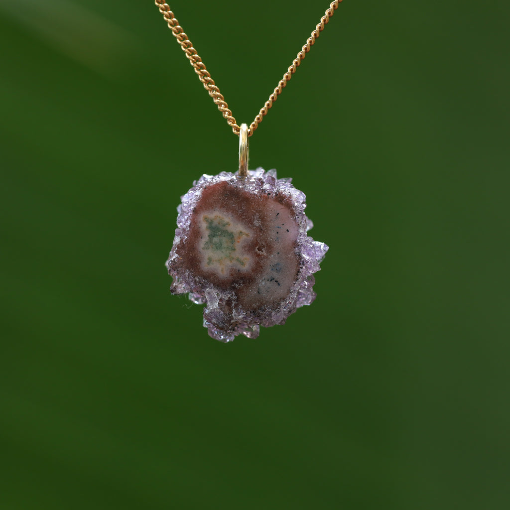 Amethist stalactiet - Uruguay